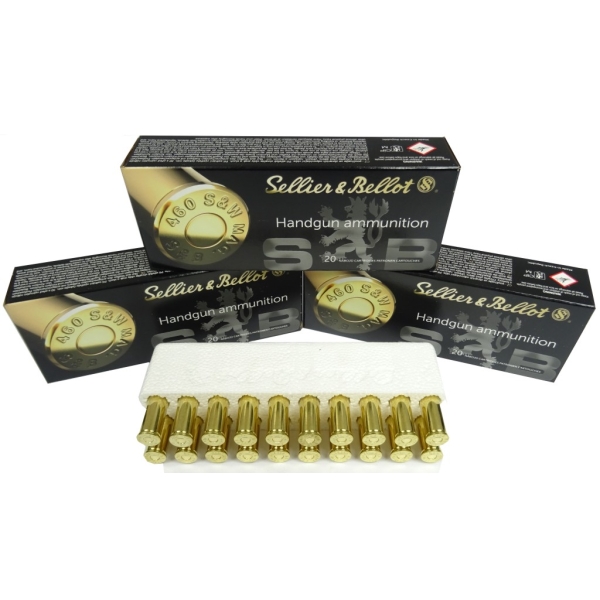 Amunicja kal. .460S&W Mag. JHP S&B